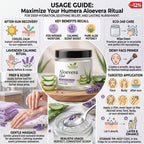 Humera Lavender Aloe Gel: Instant Solution for Dry Skin and Sunburn