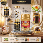 Humera Wellness Collection: Shilajit Gold & Chyawanprash for Peak Daily Health.