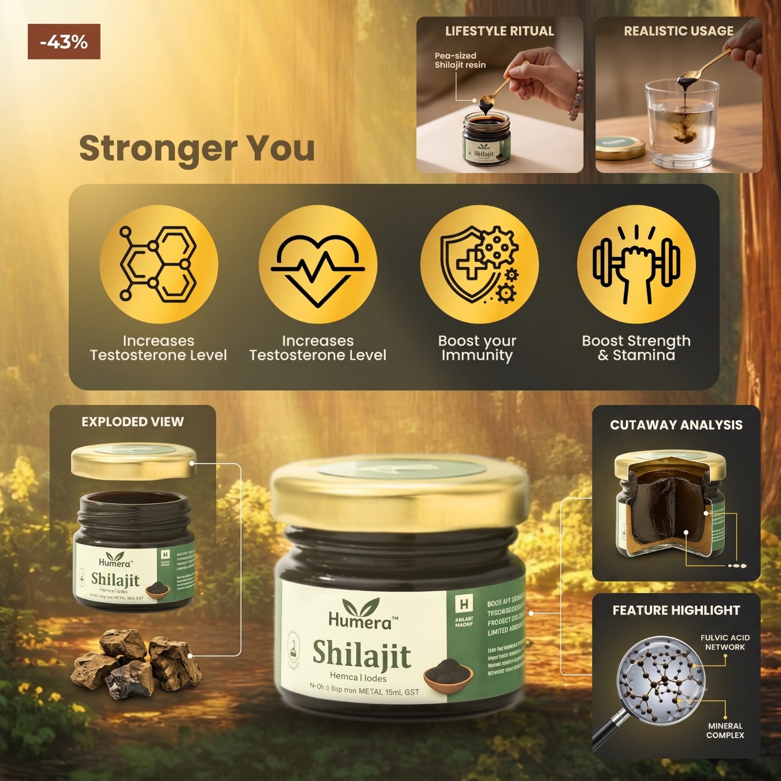 Pure Himalayan Shilajit 20gm